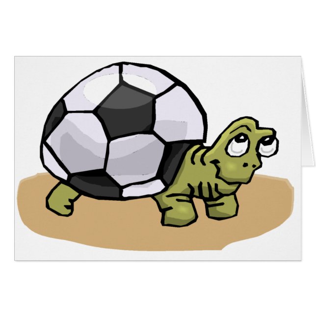 Soccer Turtle (Voorkant Horizontaal)