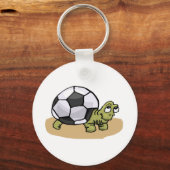 Soccer Turtle Sleutelhanger (Voorkant)