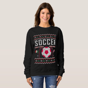 Soccer Ugly KerstSweater Trui