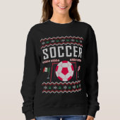 Soccer Ugly KerstSweater Trui (Voorkant)
