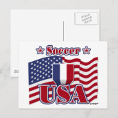 Soccer USA Briefkaart (Voorkant / Achterkant)