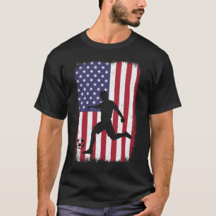Soccer USA Flag T-shirt