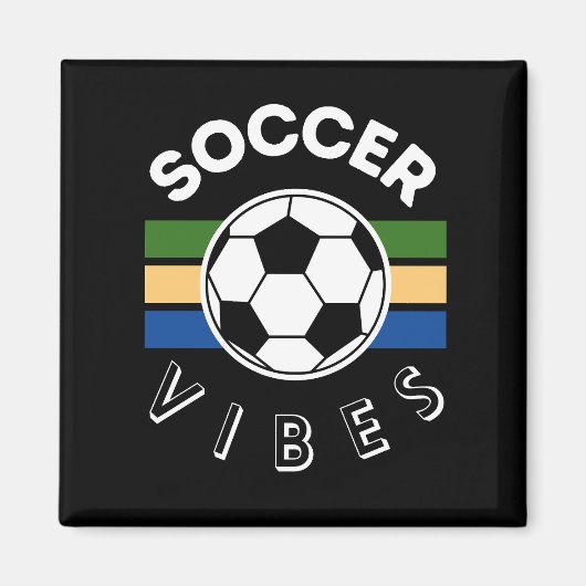 Soccer Vibes Magneet (Voorkant)