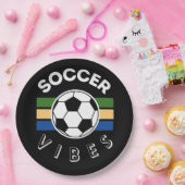 Soccer Vibes Papieren Bordje (Feest)