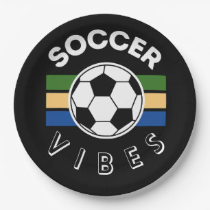 Soccer Vibes Papieren Bordje