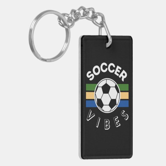 Soccer Vibes Sleutelhanger (Voorkant Links)