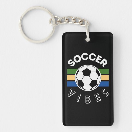 Soccer Vibes Sleutelhanger (Voorkant)