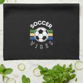 Soccer Vibes Theedoek (Gevouwen)