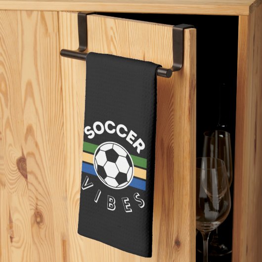 Soccer Vibes Theedoek (Derde Gevouwen)