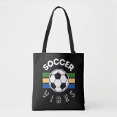 Soccer Vibes Tote Bag (Voorkant)