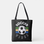 Soccer Vibes Tote Bag (Achterkant)