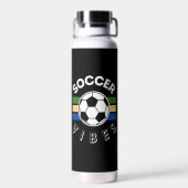 Soccer Vibes Waterfles (Achterkant)