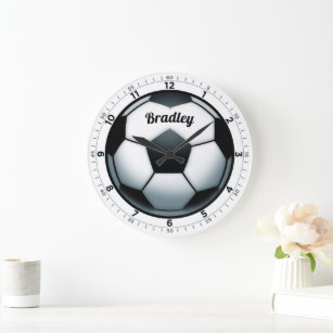 Soccer Wall Clock Grote Klok