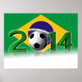 Soccer World Championship 2014 Poster (Voorkant)