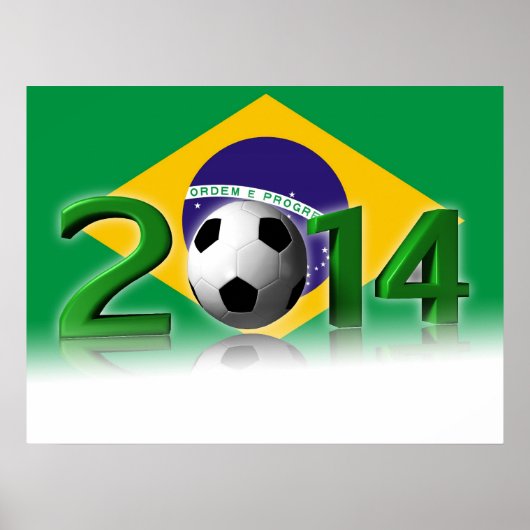 Soccer World Championship 2014 Poster (Voorkant)