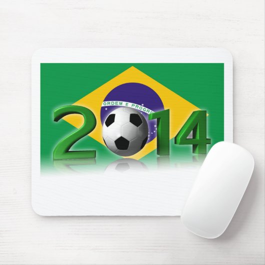 Soccer World Cup 2014 Muismat (Met muis)