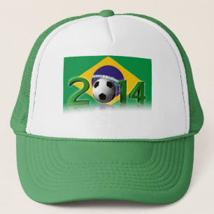 Soccer World Cup 2014 Trucker Pet