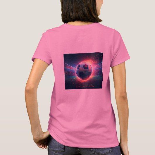 Soccer World Cup 2026 T-shirt (Achterkant)