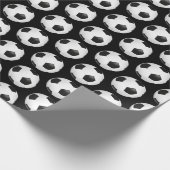 Soccer Wrapping Paper Cadeaupapier (Hoek)