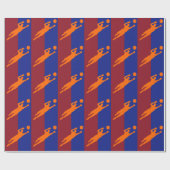 Soccer Wrapping Paper Cadeaupapier (Vlak)
