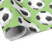 Soccer Wrapping Paper Cadeaupapier (Rol Hoek)