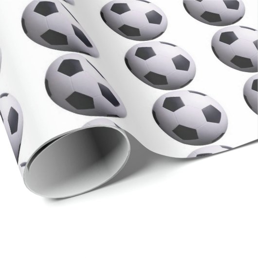 Soccer Wrapping Paper Cadeaupapier (Rol Hoek)