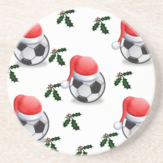 SOCCER ZANDSTEEN ONDERZETTER (Voorkant)