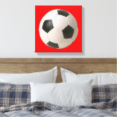 Soccerball Canvas Afdruk (Insitu (Slaapkamer))