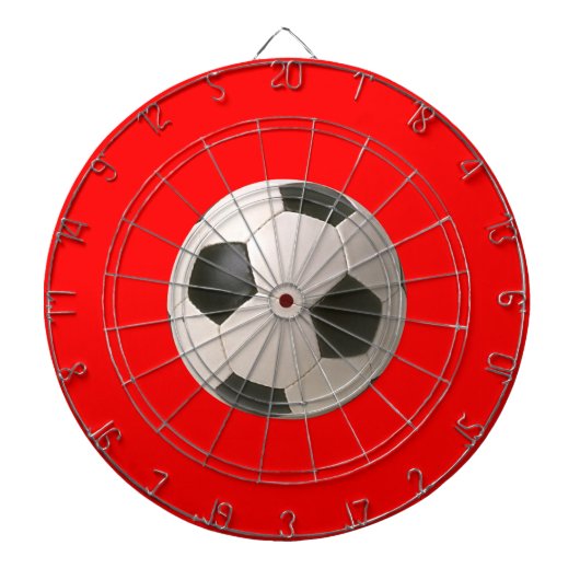 Soccerball Dartbord (Voorkant)
