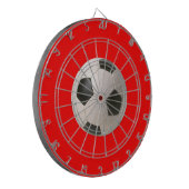 Soccerball Dartbord (Voorkant Links)