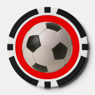 Soccerball Poker Chips