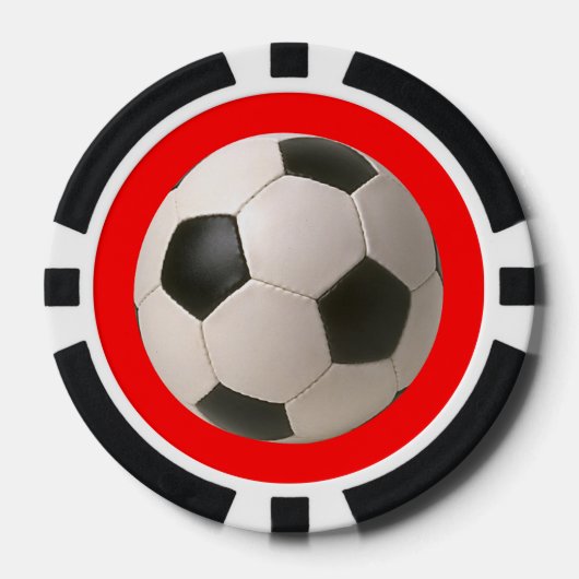 Soccerball Poker Chips (Voorkant)