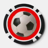 Soccerball Poker Chips (Achterkant)