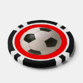 Soccerball Poker Chips (Enkel)