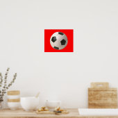 Soccerball Poster (Keuken)
