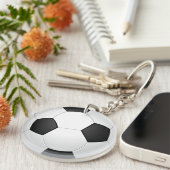 Soccerball Sleutelhanger Gift (Voorkant Rechts)