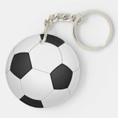 Soccerball Sleutelhanger Gift (Achterkant)