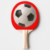 Soccerball Tafeltennisbatje (Voorkant)