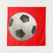 Soccerball Wandkleed (Voorkant (horizontaal))