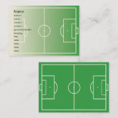 Soccerfield - Chubby Visitekaartje (Voorkant / Achterkant)