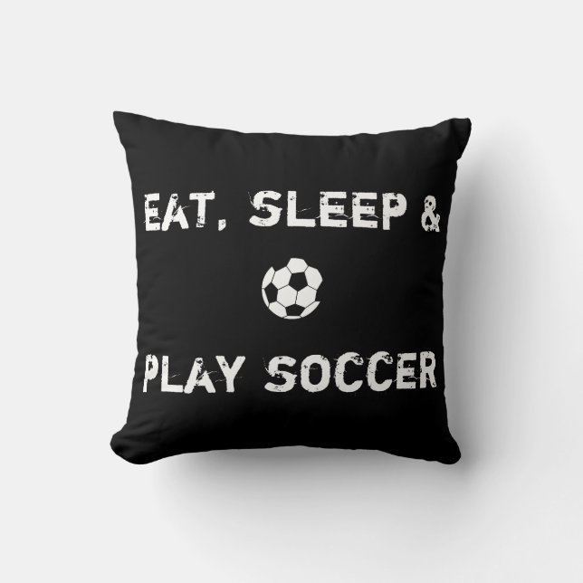 Soccerholic Pillow 16x16 Kussen (Voorkant)