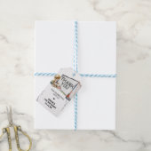 Soccermeisje verjaardag favor tags cadeaulabel (Met Touw)