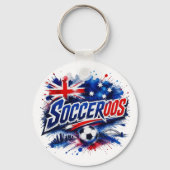 Socceroos - Australische nationale team bijnaam Sleutelhanger (Achterkant)