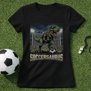 Soccersaurus Dino Keeper T-shirt