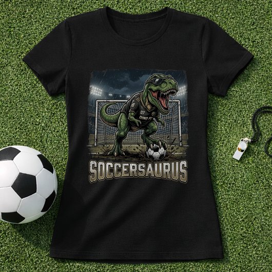 Soccersaurus Dino Keeper T-shirt