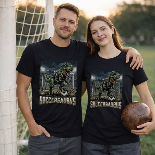 Soccersaurus Dino Keeper T-shirt
