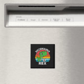Soccersaurus Rex Voetbal Dinosaurus Voor Jongens K Magneet (Insitu (Vaatwasser))