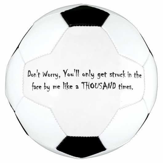 Soccor Ball Voetbal (Voorkant)