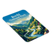 Sochi Nationaal Park Rusland Magneet (Rechterzijde)