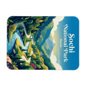 Sochi Nationaal Park Rusland Magneet (Horizontaal)